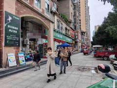 下江北青年城小区门口旺铺转让