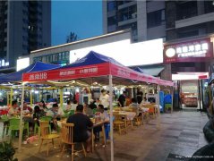 下江北白沙鹭岛江湖菜夜宵店转让，