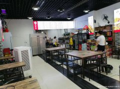 下江北青年城餐饮店转让，96平米接手可营业