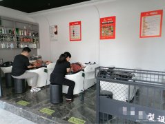 上江北吾悦广场美发店转让，接手可营业