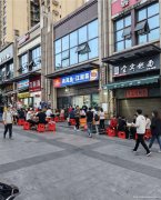 编号246，下江北邻里城小区门口面馆转让