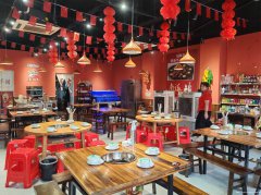 编号350，下江北护国路双开间火锅店急转