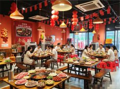 编号350，下江北护国路双开间火锅店急转